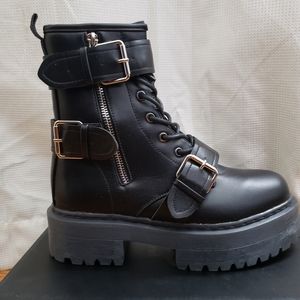 SOLD-Nasty Gal Chunky Boots